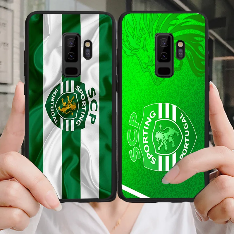 Чехол для телефона FC Sporting Clube de Portugal чехол Samsung S6 S7 Edge S8 S9 S10E Note8 Note9 A9 C10 J7 Max DIY