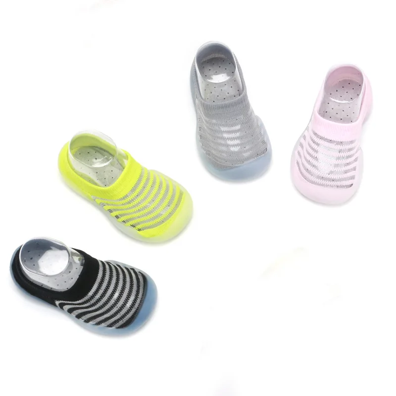 

Summer Thin Viscose Shoes Waterproof Anti-slip Anti-Falling Infant Ankle Sock Baby Toddler Shoes Soft Bottom Low Top Manufacture
