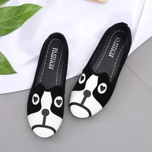 JAYCOSIN; Новинка года; женские балетки на плоской подошве; обувь с героями мультфильмов; Лоферы без шнуровки; женские мокасины из искусственной кожи; водонепроницаемые Мокасины с закрытым носком