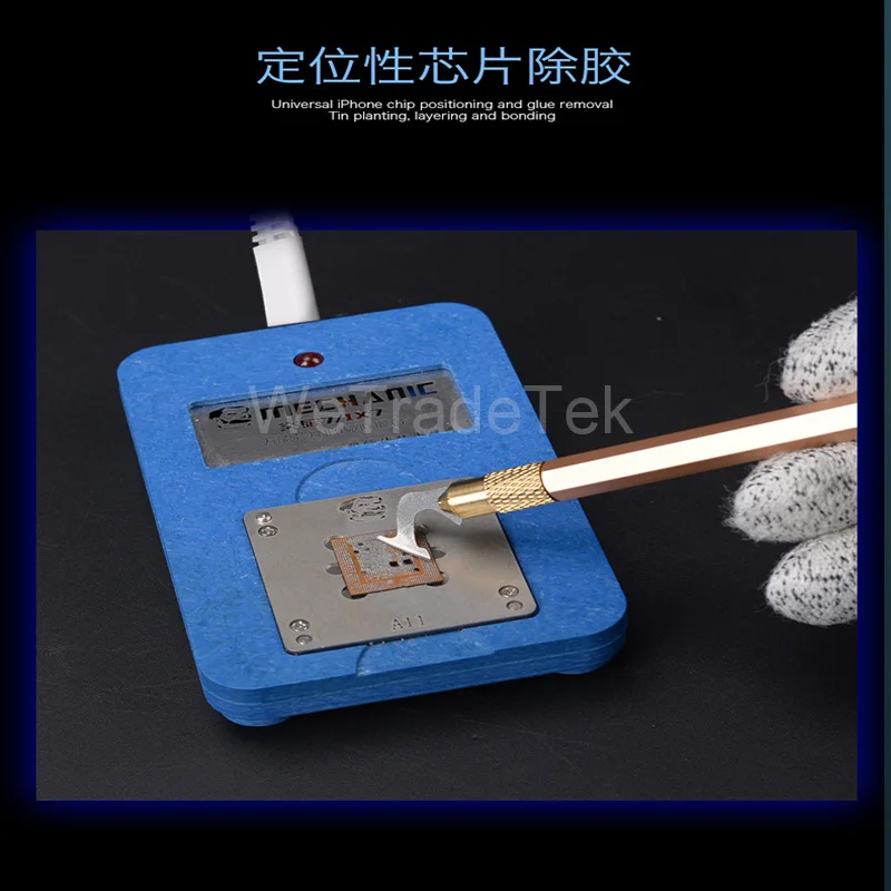 MECHANIC ix7 CPU NAND Chip посадочная нагревательная платформа для телефона A8 A9 A10 A11 A12