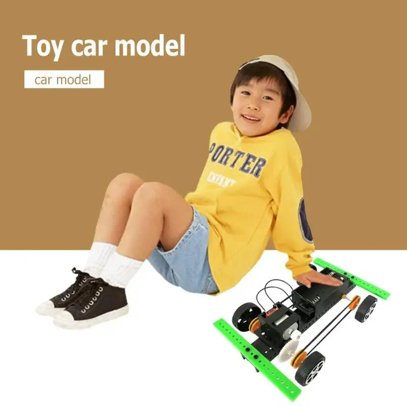 Полноприводные автомобильные материалы, креативная DIY научная модель для эксперимента, набор для сборки проектов, Обучающие, развивающие оборудование