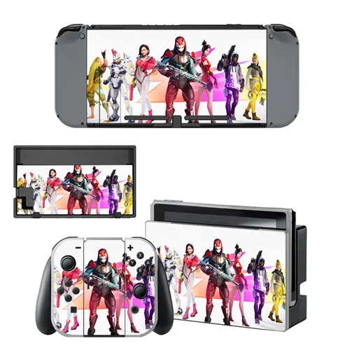 Новая наклейка на кожу для nintendo Switch консоль и контроллер для NS Защитная крышка Joy-con Switch наклейка на кожу - Цвет: Темно-синий
