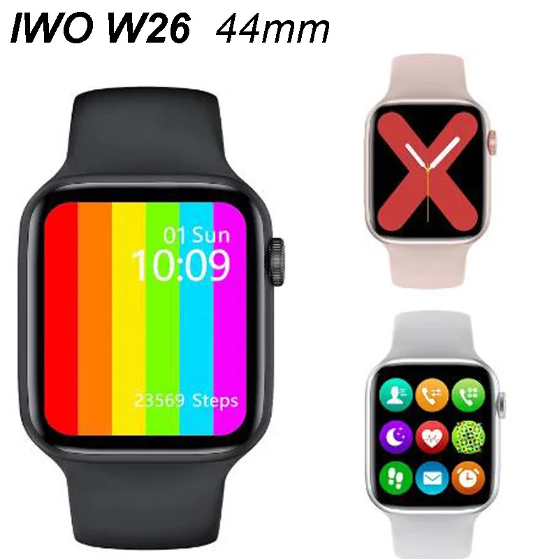 2021 New W26 Smart Watch Men/Women ECG Heart Rate/Blood Pressure Monitor Clock Bluetooth Call Smartwatch For Android IOS