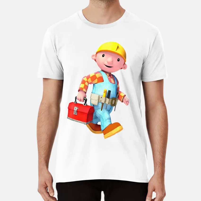 Strait Tanga beiläufig Kreide bob der baumeister t shirt herren instabil Münzwäscherei