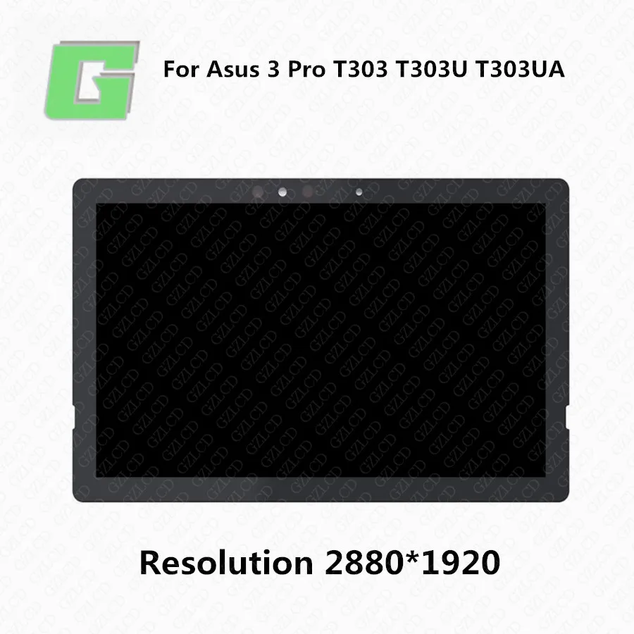 Сенсорный ЖК-экран 12 6 дюйма стеклянный дигитайзер в сборе для ASUS Transformer 3 Pro T303 T303U