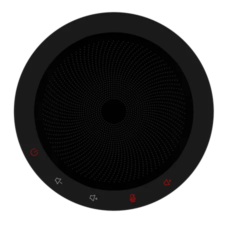 360 deg. pick up microphone USB omnidirectional microphone noise cancellation desktop USB plug & play speakerphone