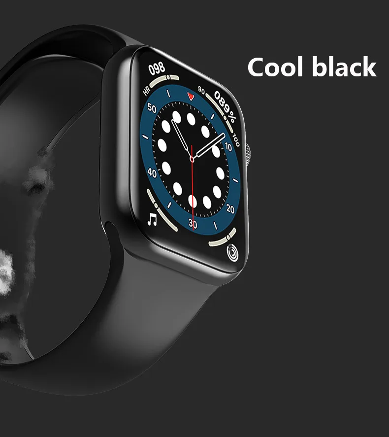Series 6 Full Touch i12 Smart Watch 1.69 Inch Men Fitness Tracher Heart  Rate IWO 13 Sport Women Smartwatch For IOS Android Apple|Smart Watches| -  AliExpress