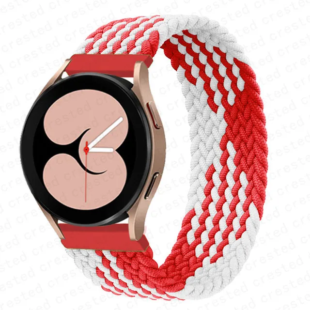 Braided Solo Loop Bracelet in 20mm & 22mm Sizes