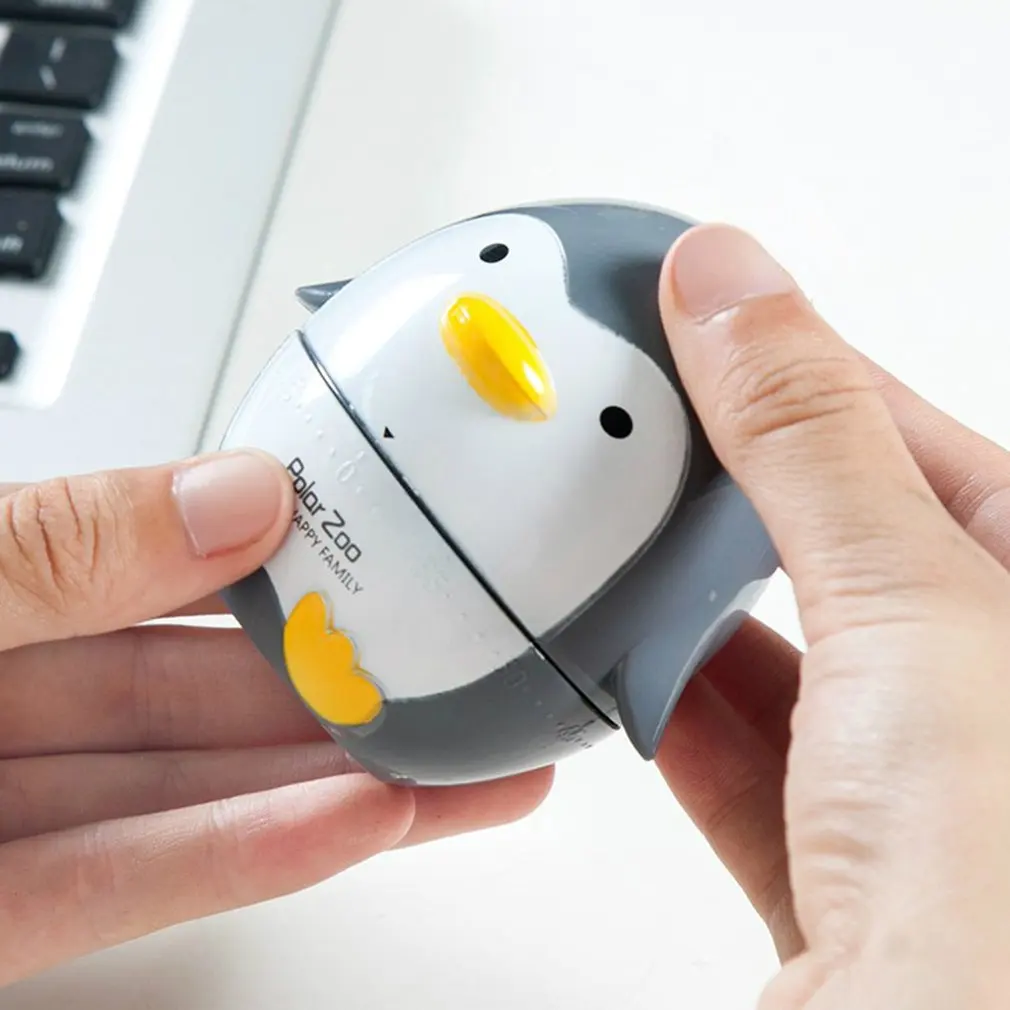 

Creative Household Items Penguin Kitchen Time Timer Home Decorations