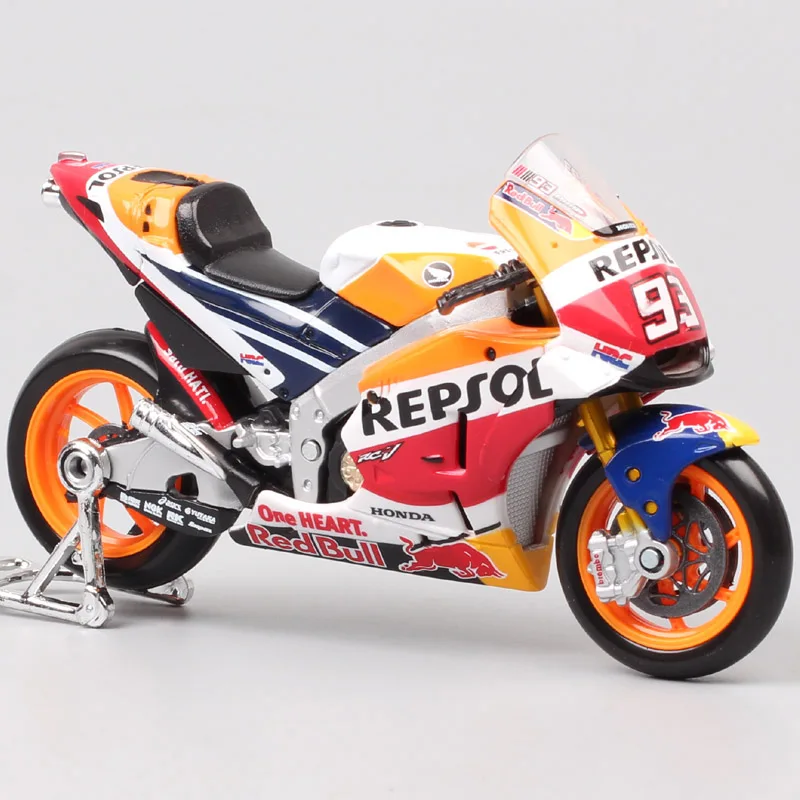 1/18 Maisto весы Repsol Honda RC213V высокая отключающая способность No#26 Дани педроса No#93 Марка Marc marquez мотоцикл, гоночный велосипед GP литья под давлением Модель игрушечных автомобилей