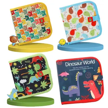 

Reusable Writing DIY Painting Book Portable Erasable Drawing Board with 3 Pens