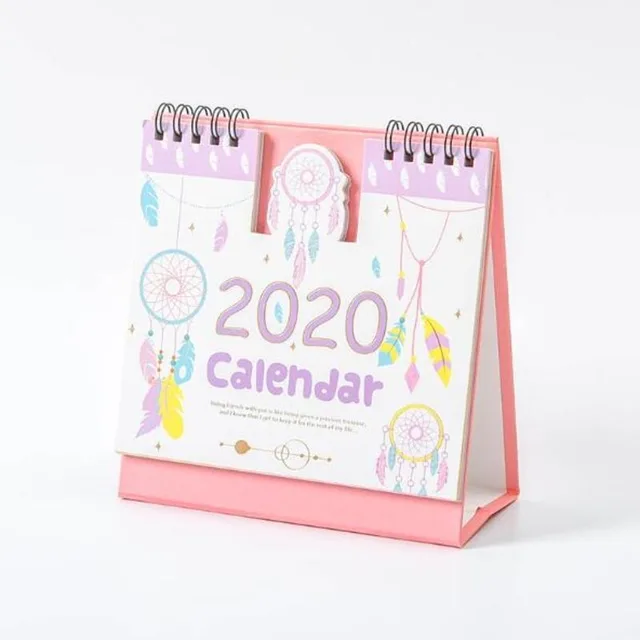 Cartoon Mini Desk Calendar 2020 Cartoon Small Animal Calendar Planning OhVWw