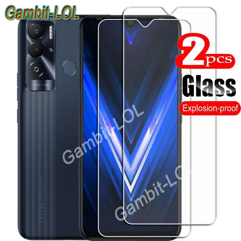 Per Tecno Pova Neo Vetro Temperato Protettivo Su Pellicola Protettiva Per Smartphone Povaneo Da 6.8 Pollici