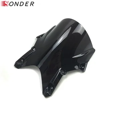 Дымчатое лобовое стекло для KTM RC8 1190 RC8R 2008 2009 2010 2011 2012 2013 ветровое стекло Win50R GT 125 250 650 R - Цвет: Black