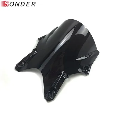 For KTM  Black Motorcycle Windscreen Windshield RC 8 8R RC8 1190 RC8R 2008 2009 2010 2011 2012 2013 2014 2015 Accessories cool license plate frames Body & Frame Parts
