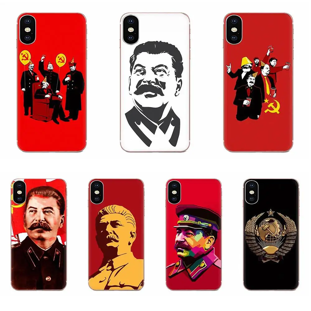 Мягкий Coque чехол коммунистические вечерние Сталин для Xiaomi Redmi Mi 4 7A 9T K20 CC9 CC9e Note 7 9 Y3