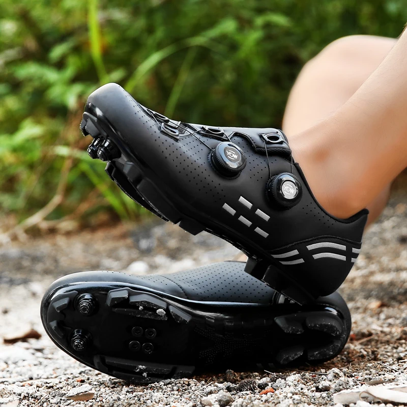 2023 MTB Cycling Shoes Carbon Fiber Men Cleats Road Bike