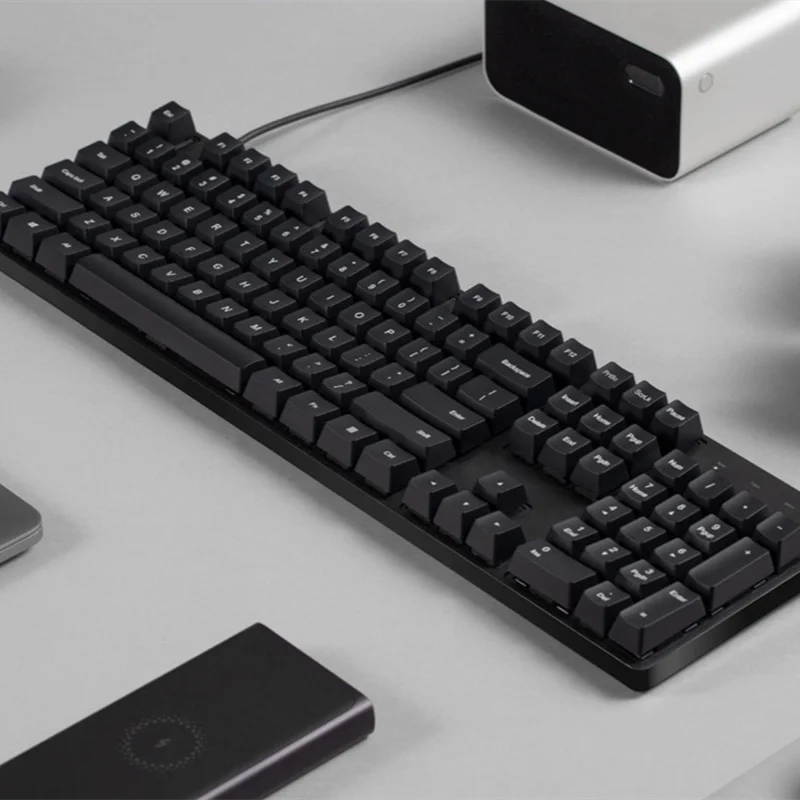 Xiaomi Youpin игровая механическая клавиатура CHERRY 104 клавиш 15 RGB подсветка Cherry MX Переключатель 1000 Гц 1,8 м механическая клавиатура