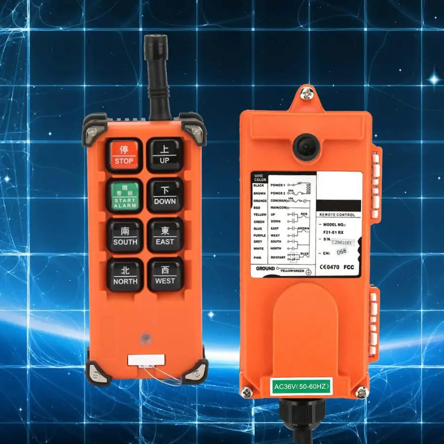 

36V Industrial Radio Wireless Remote Control Transmitter&Receiver F21-E1B Industrial Remote Control switch kit