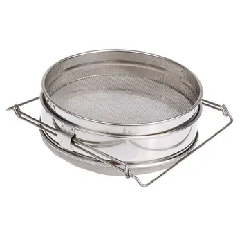 

Stainless Steel Honey Filters Strainer Network Stainless Steel Screen Mesh Filter Beekeeping Tools Honey Tools 24.5cm