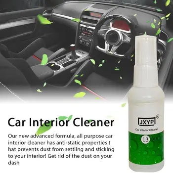 

Car Interior Cleaner Leather Maintenance Cleaner High Concentration Polish Agent Car Leather Car Surfaces Cleaning Kit 50ml Hot