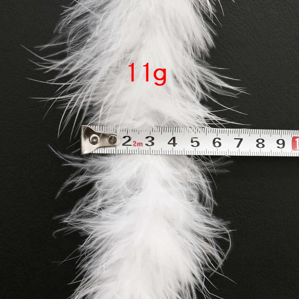 Turkey Feathers craft feathers natural feathers turkey feathers 2 Meter Fluffy Marabou Turkey Feathers Boa DIY Christmas Tree Plumas Ribbon Wedding Dress Decoration Plumes Boa for Crafts