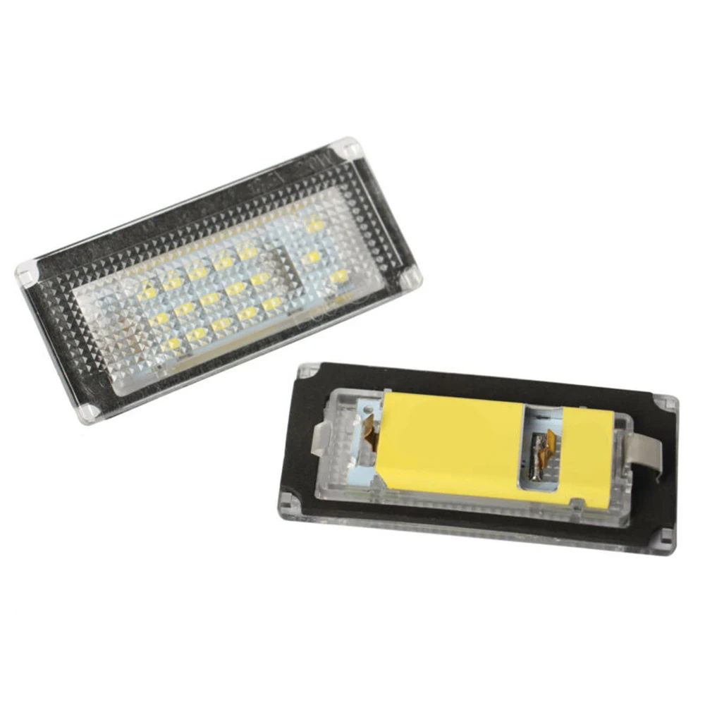 Для мини медных R50 R52 R53 12V фонарей номерного знака 18LED Лампа 6000K набор ламп