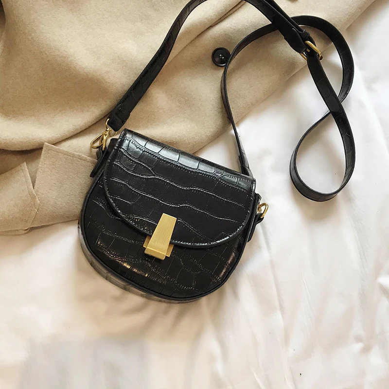 

Stone Pattern Quality Leather Crossbody Bags for Women 2020 Louis Brand Designer Shoulder Messenger Bag Female Handbags Channels