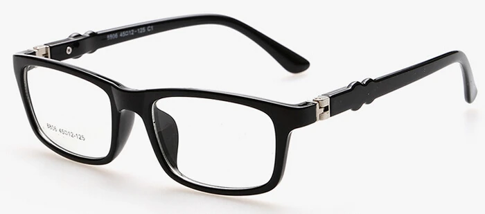 Новая мода очки рамы дети мальчик Lunettes De Vue Enfant детские очки оправа оптические очки оправа для детей - Цвет оправы: Черный