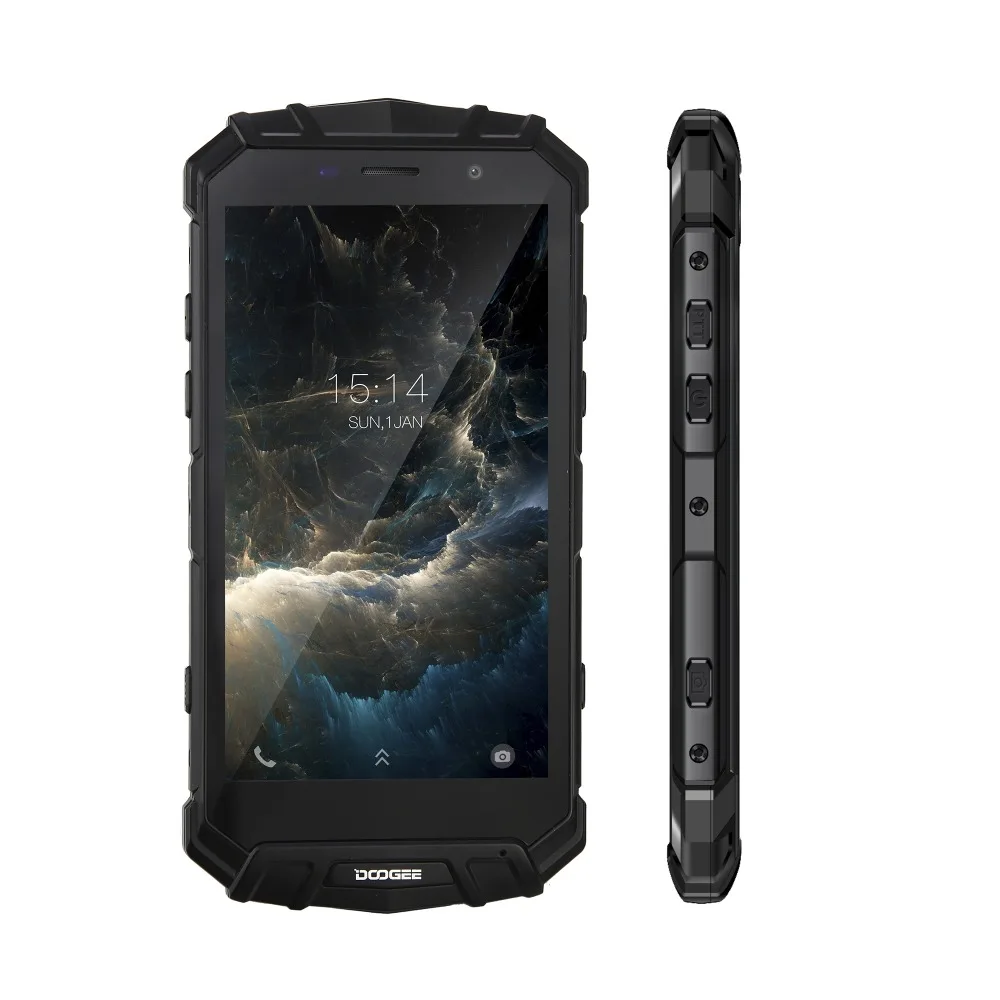 DOOGEE S60 Lite IP68 беспроводной зарядный смартфон 5580 мАч 12V2A Быстрая зарядка 16MP 5,2 ''FHD MTK6750T Восьмиядерный 4 ГБ 32 ГБ NFC телефон