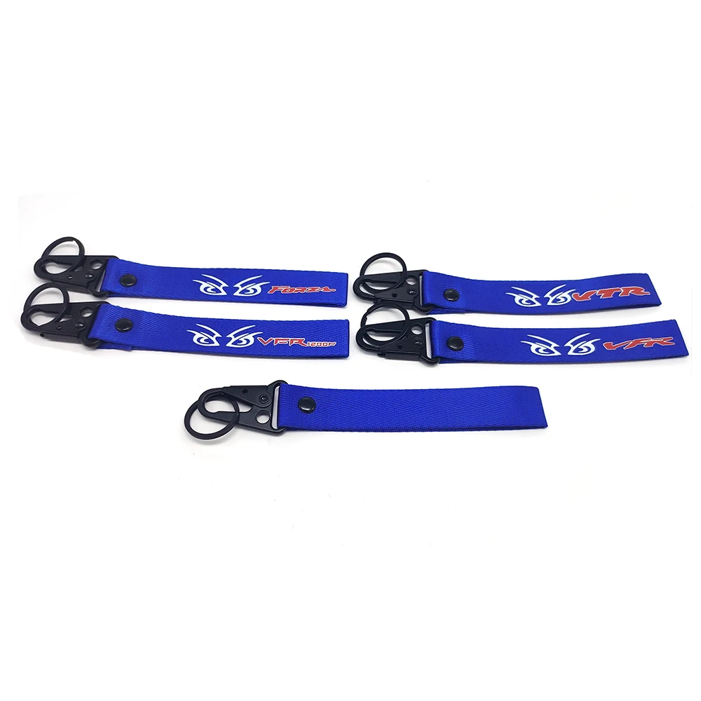 

New Arrival Embroidery Key Holder Chain Collection Keychain for Honda FORZA VFR1200F VTR VFR 1200F Motorcycle Badge Keyring