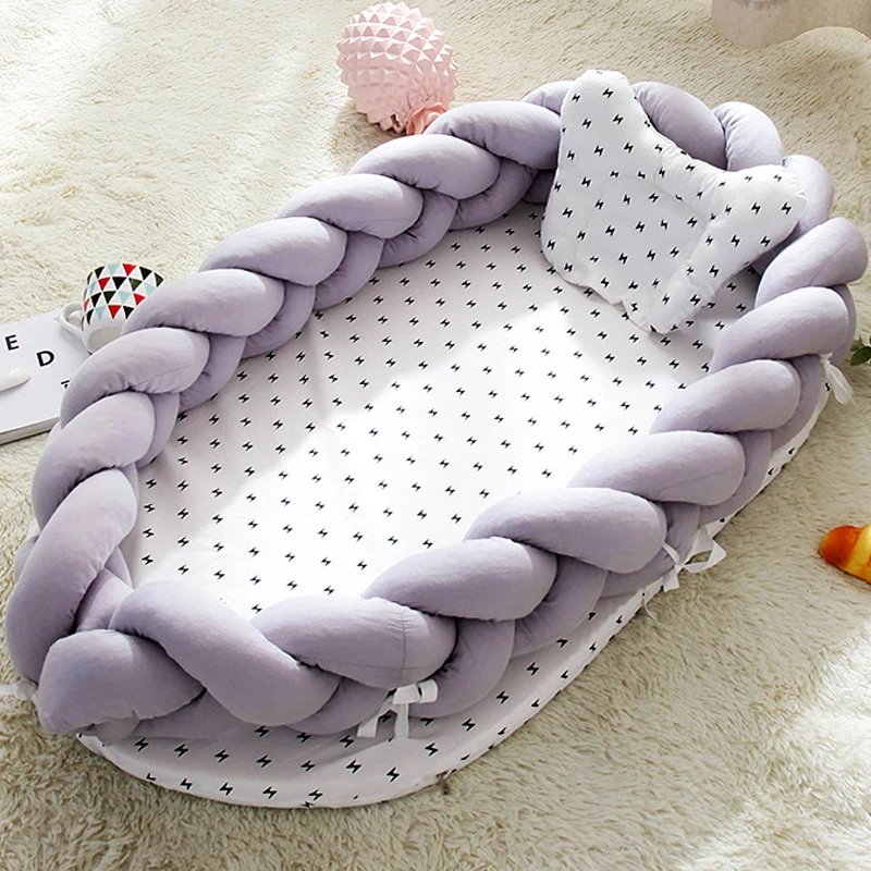 grey childrens bed