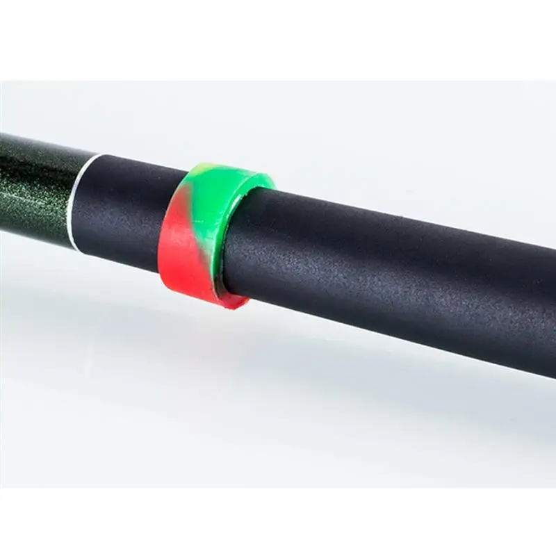 

Rubber Ring 12Pcs Colorful Elastic Rubber Ring Anti Skid Fishing Rod Stopper Multipurpose Rubber O Rings