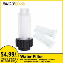 Jungleflash Auto Wasmachine Water Filter Voor Karcher K2 K3 K4 K5 K6 K7 & Elitech Kampioen Sterwins Interskol Nifisk Stihl huter