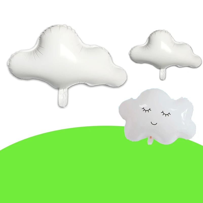 white cloud foil balloon -2-1