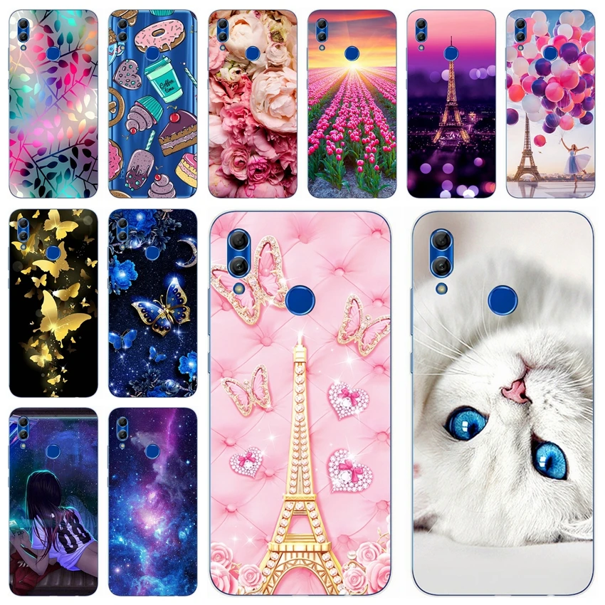 Soft Silicone Case for Huawei honor 10 lite P 30 Lite Cover Fundas Coque For PSmart 2019 Phone Back Bumper Capa |