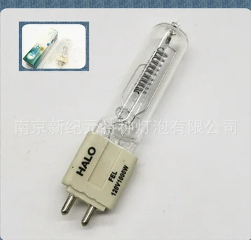Галогенная лампа для OSRAM FEL 64743 120V 1000 W, лампа NAED 54570 LIF CP/77 120V1000W, инфракрасное Отопление, STTV сценическое студийное освещение - Цвет: OEM