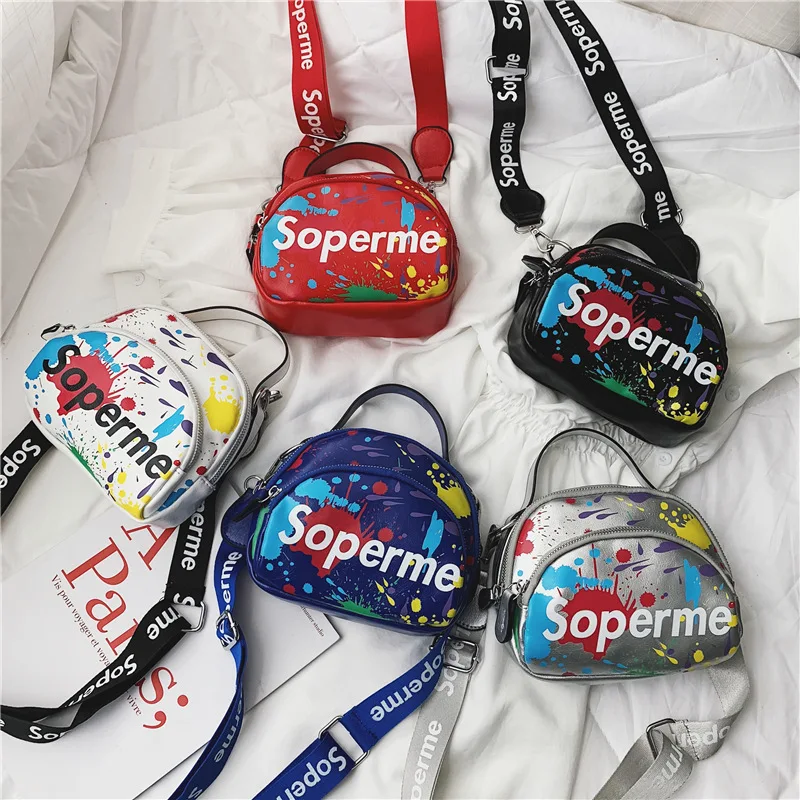 

Children Sesame Street WOMEN'S Bag Cute Cartoon Change Accessories Bag Shoulder Diagonal Mobile Phone Bag CHILDREN'S Baby Square