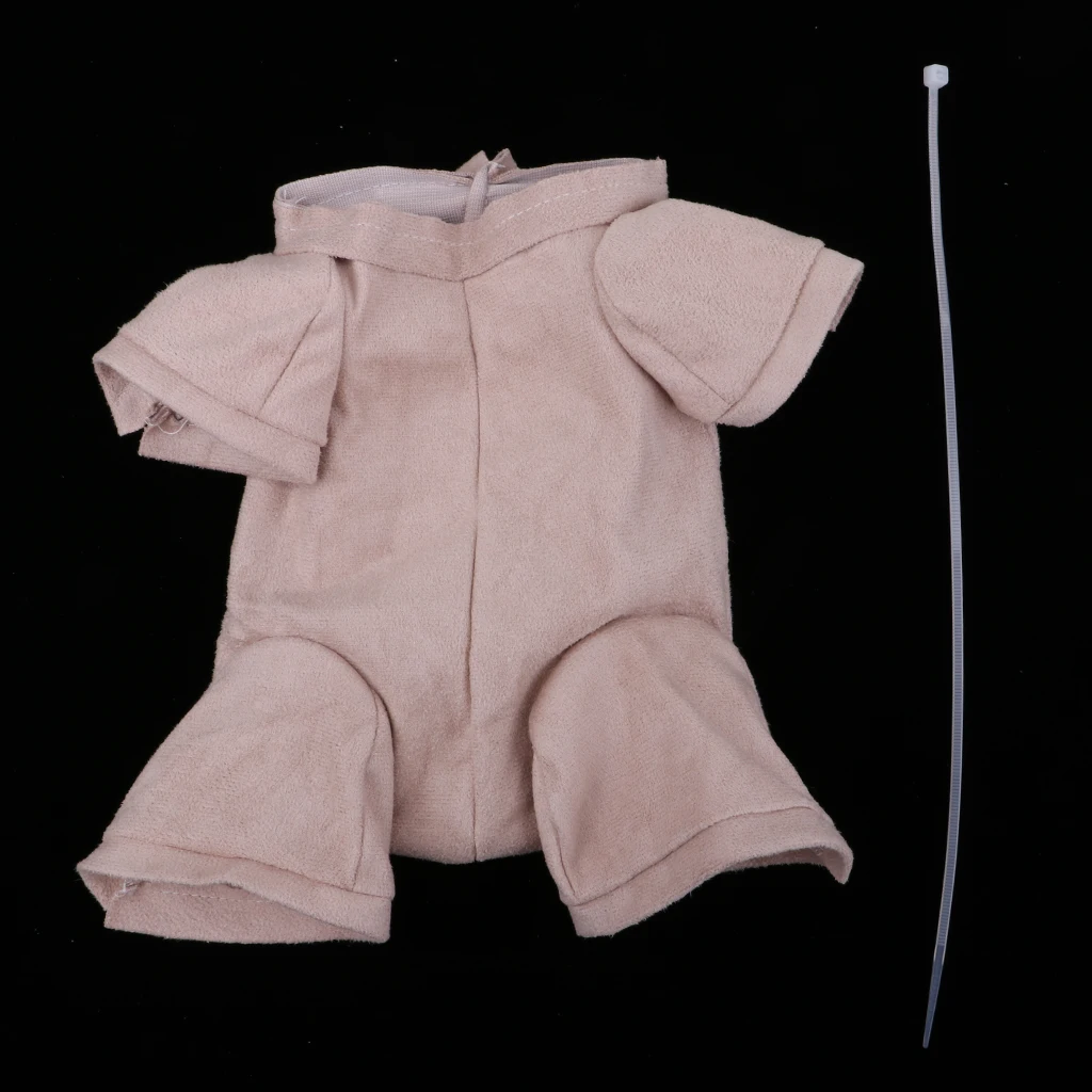 2" Reborn Cloth Body Baby Supply для 3/4 рука полная ножная кукла комплект одежды Сделай Сам замша