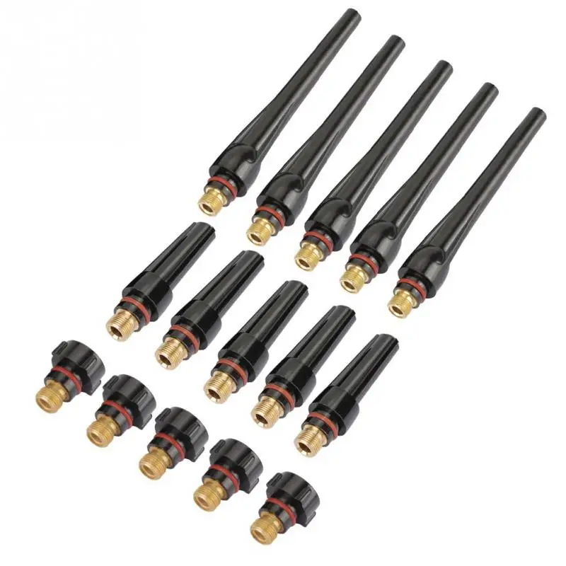 57Y02(Long) 57Y03(Medium) 57Y04(Short) Back for TIg Welding Torch WP-17/18/26 Black Firm and Durable