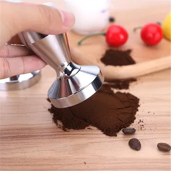 

Stainless Steel Coffee Tamper Espresso Extraction Barista Tools For Kitchen Coffee Accessories Cafe Beans Powder Press