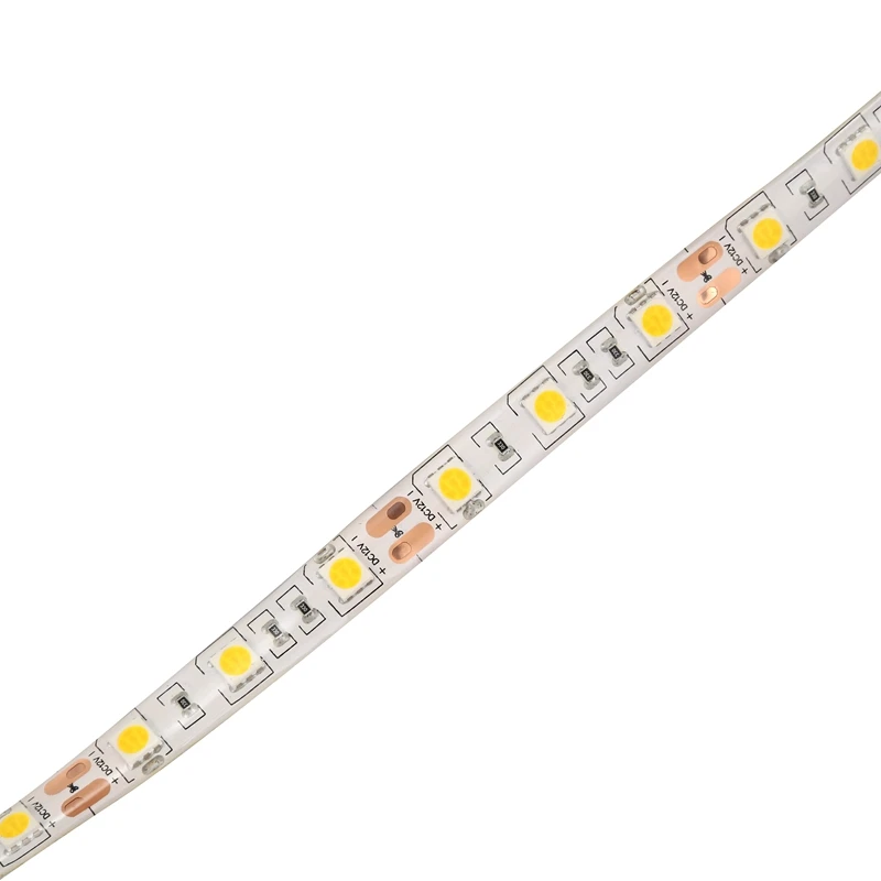 ELEG-5M 300 светодиодный 5050 SMD теплый белый Водонепроницаемый автомобилей гибкая светильник 12V DIY Вечерние