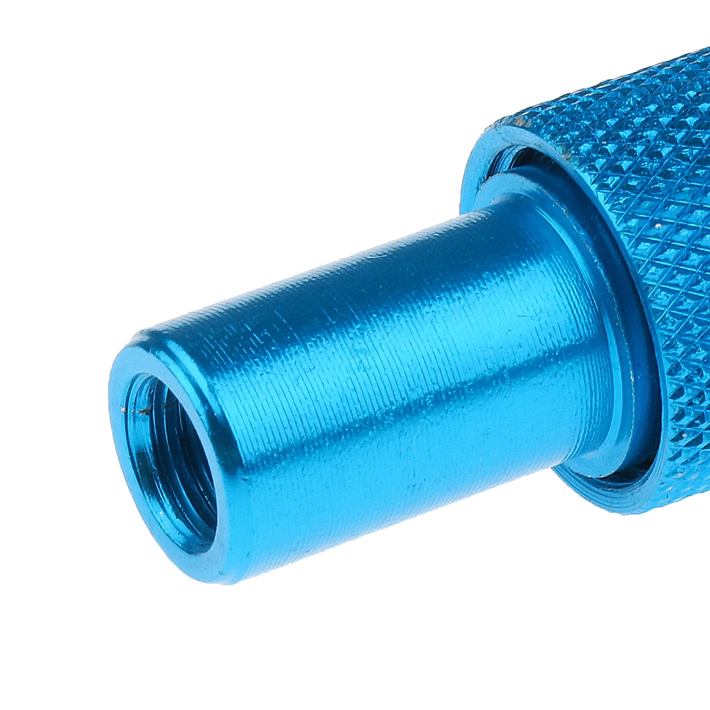 

2 Pcs 8mm Fishing Rod Pod Connector Net Head Adapter Aluminum Alloy