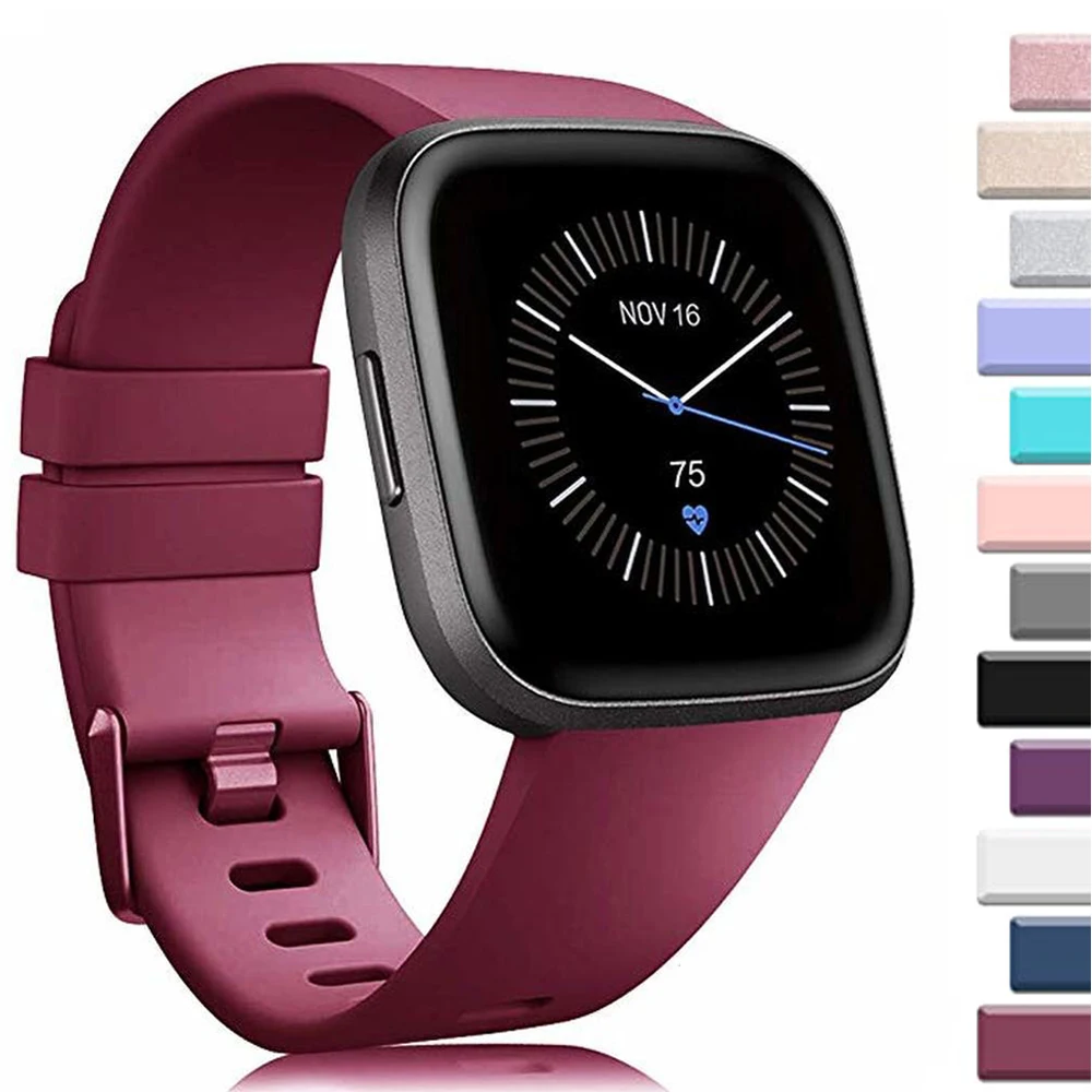 

Replacement Band For Fitbit Versa 2 Silicone Band For Fitbit Versa 2 Band Smart Watch Strap For Fitbit Versa Band