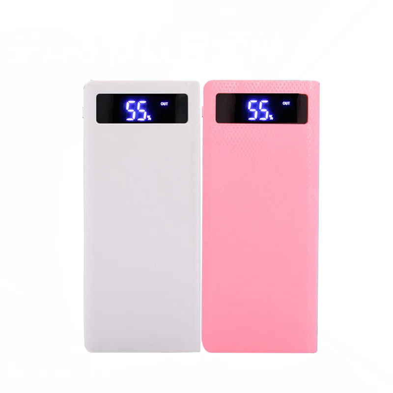 8*18650 Power Bank Battery Holder Box Mobile Phone Charger DIY Shell Case Dual USB 18650 Charging Storage Box For iPhone xiaomi 8*18650 Power Bank Battery Holder Box Mobile Phone Charger DIY Shell Case Dual USB 18650 Charging Storage Box For iPhone xiaomi