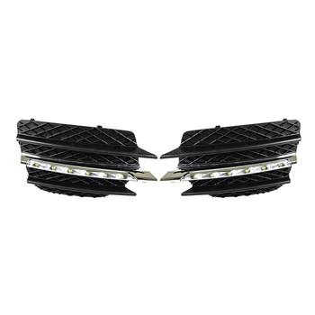 

NEW-For-BMW X6 09-13 E71 Free Bumper Daytime Running Light LED Daytime Running Light 2Pcs