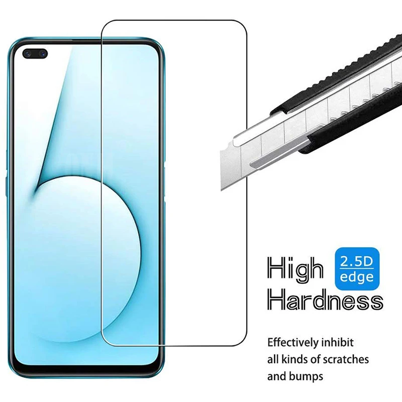 2 шт./лот X50 закаленное стекло для Realme 5G защита экрана 9H защитная пленка | Мобильные