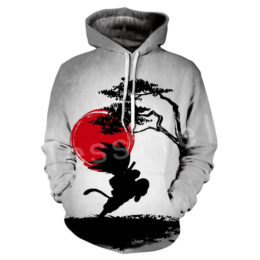 Tessffel Горячая Аниме Драконий жемчуг Супер Saiyan GOKU Dragon Ball Z GOKU костюм с детскими рисунками 3dprint пуловер для девочек и мальчиков с застежкой-молнией и худи и куртки/куртка Для мужчин Для женщин S-1