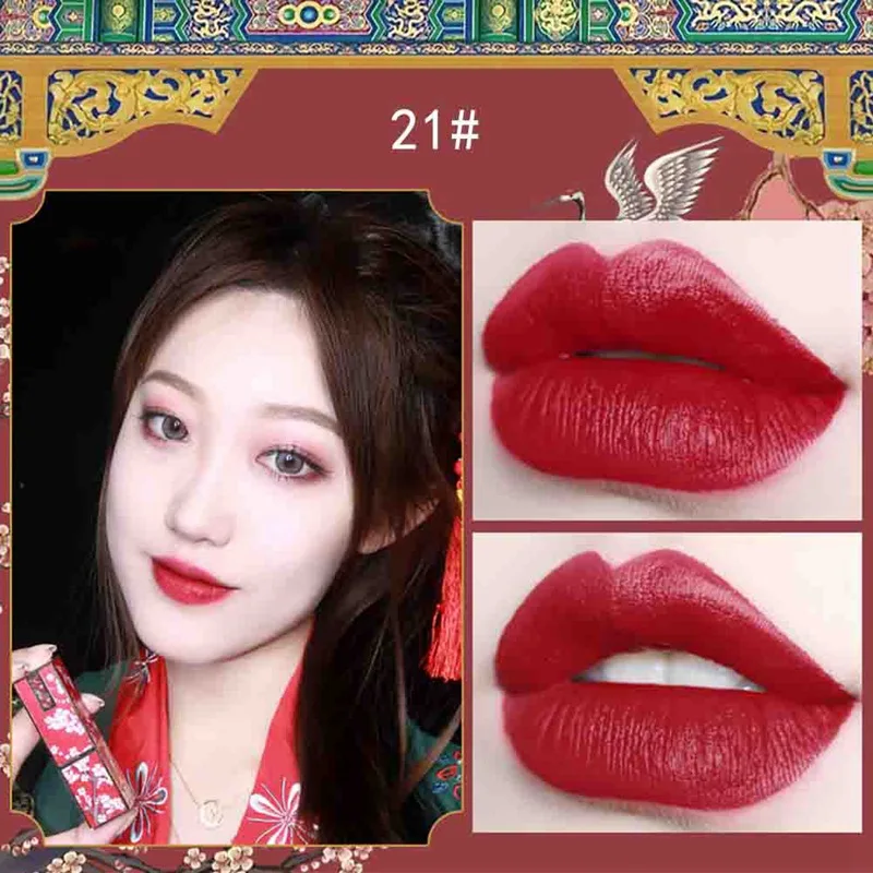 A4 Best Selling Lady Long-lasting Easy To Color Matte Lipstick Moisturizing Lipstick Beauty Lipstick 5 colors ladies Makeup cosmeti - Цвет: A4