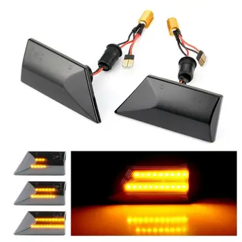 

LED Dynamic Side Fender Marker Turn Signal LightsDynamic Side Marker LED Turn Signal Indicator Blinker Lights For Opel Vectra C
